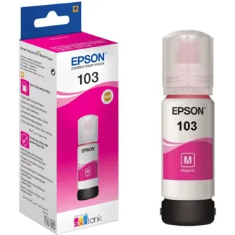 Printera kārtridži - Epson ink 103 EcoTank, magenta C13T00S34A - ātri pasūtīt no ražotāja