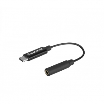 Аудио кабели, адаптеры - Saramonic adapter SR-C2006 - mini Jack / USB-C - быстрый заказ от производителя