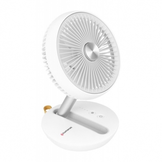 Citi studijas aksesuāri - Humanas CoolAir F01 wireless fan - white - ātri pasūtīt no ražotāja