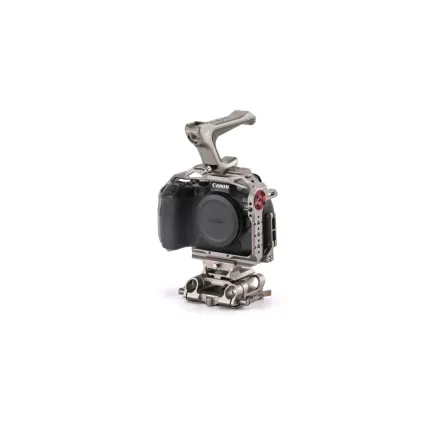 Tilta Camera Cage for Canon R6 Mark II Basic Kit - Titanium Gray TA-T45-A-TG