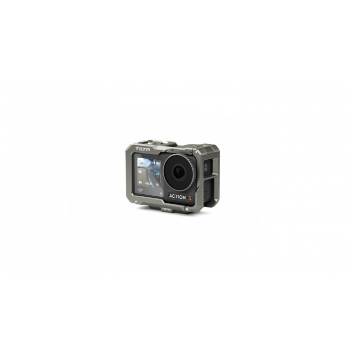 Tilta Camera Cage for DJI Osmo Action 3 Basic Kit - Titanium Gray TA-T40-A