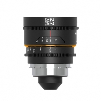 CINEMA видео объективы - Laowa Venus Optics Nanomorph 27mm T2.8 1.5X S35 Amber lens for Arri PL/Canon EF - быстрый заказ от прои