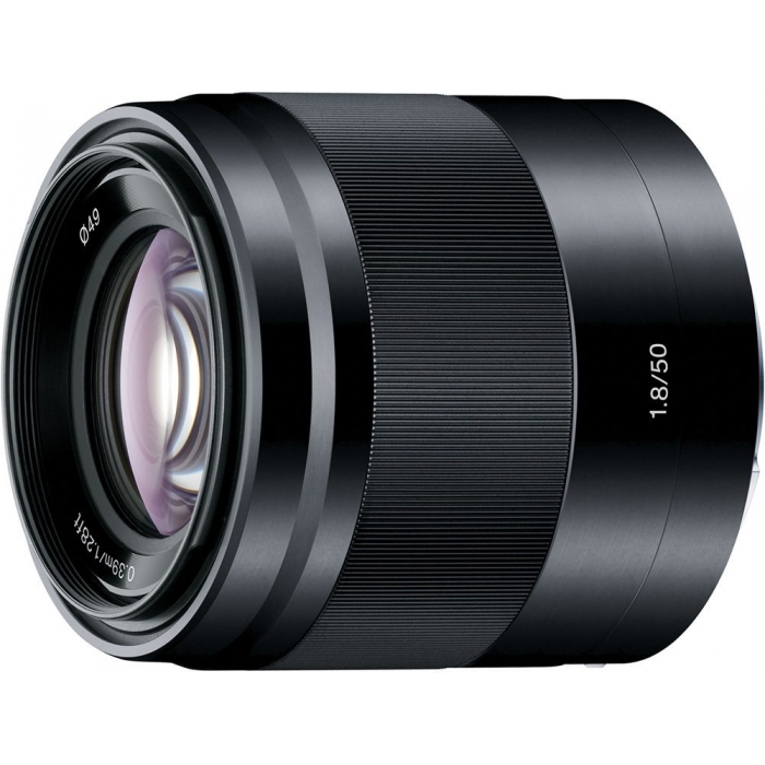 New products - Sony E 50mm f/1.8 OSS, black SEL50F18B.AE - quick order from manufacturer