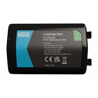 Camera Batteries - Newell Plus replacement EN-EL4a battery for Nikon - quick order from manufacturer