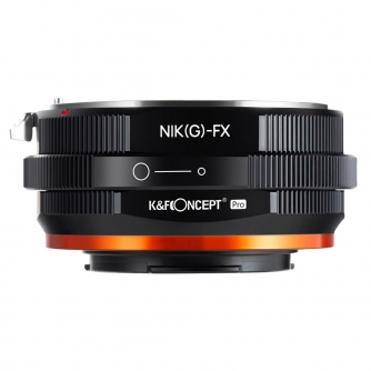 K&F Concept K&F Nikon NIK(G)-FX PRO high precision lens adapter (orange) M18115 Lens Adapter KF06.443