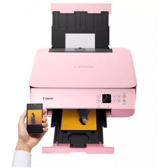 Canon принтер все в одном PIXMA TS5352a, розовый 3773C146