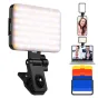 K&F Concept Phone clip light, 4W, 2000mAh battery capacity, CRI95+, color temper