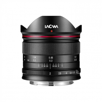 Объективы - Lens Venus Optics Laowa C-Dreamer Lightweight 7.5mm f/2.0 for Micro 4/3 - Black - быстрый заказ от производителя