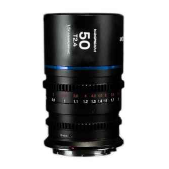 CINEMA Video objektīvi - Venus Optics Laowa Nanomorph 50 mm T2.4 1.5X S35 Blue lens for Sony E - ātri pasūtīt no ražotāja
