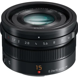 Mirrorless Lenses - Panasonic Leica DG Summilux 15mm/F1,7 (Black) H-X015E-K - quick order from manufacturer