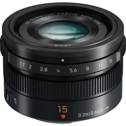 Panasonic Leica DG Summilux 15mm/F1,7 (Black) H-X015E-K