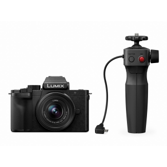 Bezspoguļa kameras - Panasonic LUMIX DC-G100V (G100 + 12-32mm + SHGR1) DC-G100VEG-K - ātri pasūtīt no ražotāja