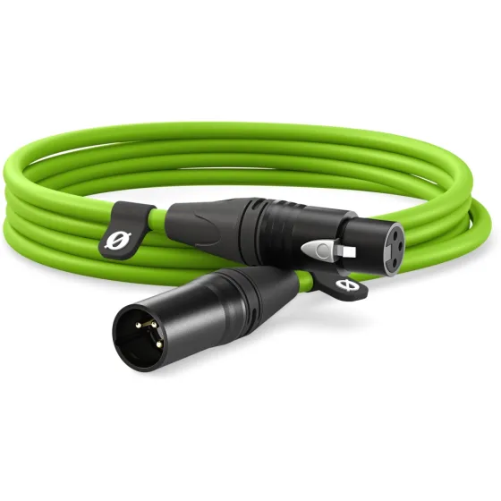 RODE XLR Cable 3m Green