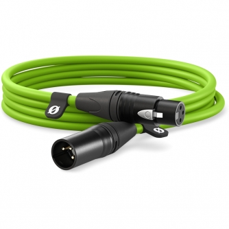 RODE XLR CABLE-3m green - XLR/XLR kabel MROD788-GRN