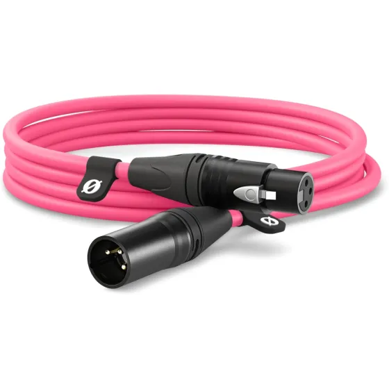 RODE XLR Cable 3m Pink