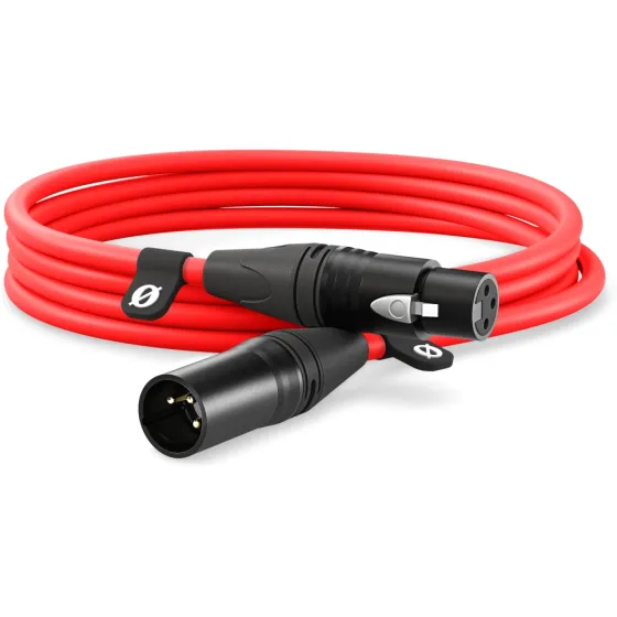 RODE XLR Cable 3m Red