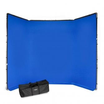 Manfrotto ChromaKey FX 4x2.9m Background Kit Blue MLBG4301KB