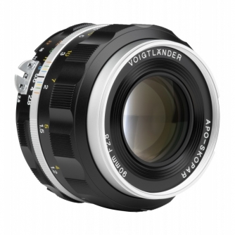Объективы - Lens Voigtlander APO Skopar SL IIs 90 mm f/2,8 for Nikon F - silver - быстрый заказ от производителя