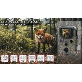 Time Lapse Cameras - Braun track camera Scouting Cam Black800 Mini - quick order from manufacturer