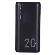 Portatīvie akumulatori - Silicon Power power bank QS15 20000mAh, black SP20KMAPBKQS150K - ātri pasūtīt no ražotājaPortatīvie akumulatori - Silicon Power power bank QS15 20000mAh, black SP20KMAPBKQS150K - ātri pasūtīt no ražotāja