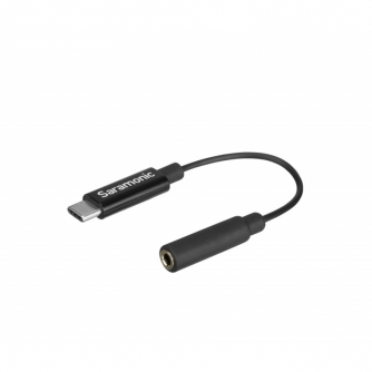 Objektīvu adapteri - Adapter Saramonic SR-C2003 - mini Jack / USB-C - ātri pasūtīt no ražotāja