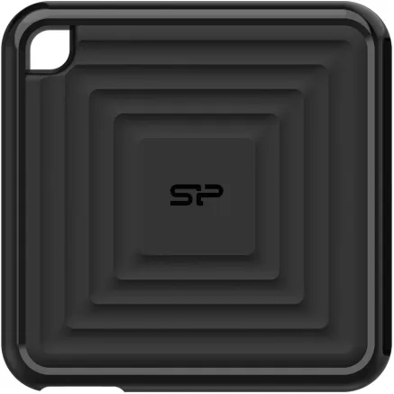 Silicon Power external SSD PC60 256GB USB-C, black SP256GBPSDPC60CK