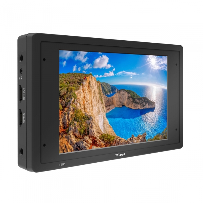 LCD мониторы для съёмки - TVLogic F-7HS 7 FHD полевой монитор 3G-SDI/HDMI I/O TVL-F-7HS - быстрый заказ от производителя
