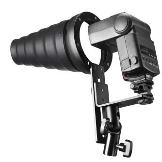 Acessories for flashes - walimex Spot Mounting for Compact Flashes - quick order from manufacturer