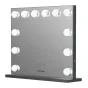 Make-up Зеркало - Humanas HS-HM02 make-up mirror with LED lighting - black - быстрый заказ от производителя