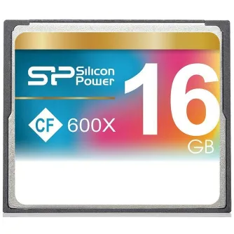 Memory Cards - Silicon Power memory card CF 16GB 600x SP016GBCFC600V10 - quick order from manufacturer