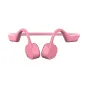 Headphones - Wireless headphones with bone conduction technology Vidonn F3 - pink - quick order from manufacturer