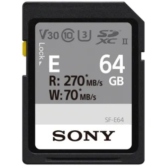 Atmiņas kartes - Sony memory card SDXC 64GB E UHS-II U3 V30 SFE64A.AE - ātri pasūtīt no ražotāja
