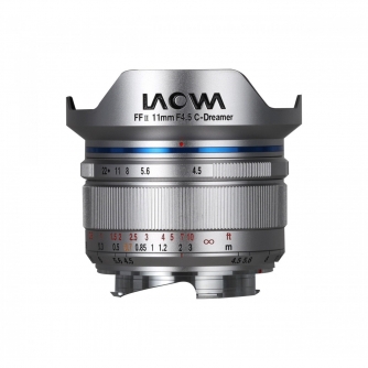 Objektīvi - Laowa 11 mm f/4,5 FF RL for Leica M - silver - ātri pasūtīt no ražotāja