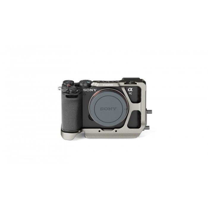 Tilta Half Camera Cage for Sony a7C II / a7C R - Titanium Gray TA-T60-HCC-TG