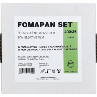 Foma пленка Fomapan 400/36 Set 6 пленок + картридж V11024