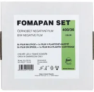Foto filmiņas - Foma film Fomapan 400/36 Set 6 films + cartrige V11024 - ātri pasūtīt no ražotājaFoto filmiņas - Foma film Fomapan 400/36 Set 6 films + cartrige V11024 - ātri pasūtīt no ražotāja