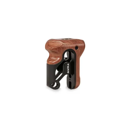 Tilta ing Left Side Wooden Handle Type II - Black TA-LWH2-B