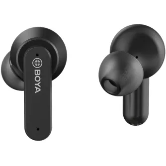 Headphones - Boya wireless headset True Wireless BY-AP4, black BY-AP4-B - quick order from manufacturer