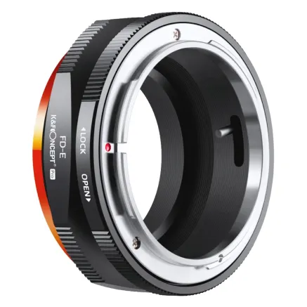 K&F Concept FD to E Mount Lens Mount Adapter for Canon FD FL Mount Lens to E NEX Mount KF06.439