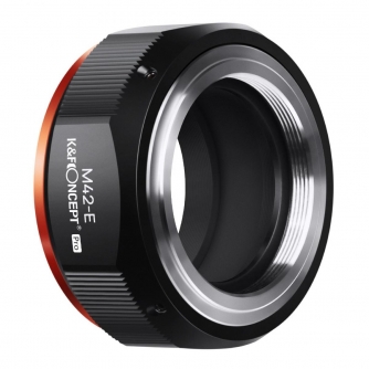 Objektīvu adapteri - K&F Concept K&F M42 Lens to Sony NEX E-Mount Camera for Sony Alpha NEX-7 NEX-6 NEX-5N NEX-5 NEX-C3 NEX-3 KF06.435 - perc šodien veikalā un ar piegādi