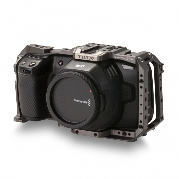 Ietvars kameram CAGE - Tilta Full Camera Cage for BMPCC 4K/6K- Grey TA-T01-FCC-G - perc šodien veikalā un ar piegādi