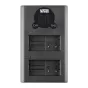 Chargers for Camera Batteries - Newell DL-USB-C dual channel charger for DMW-BLC12 - quick order from manufacturer
