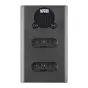 Kameras bateriju lādētāji - Newell DL-USB-C Dual Channel Charger for NP-BX1 Battery - купить сегодня в магазине и с доставкой
