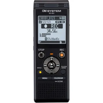 Skaņas ierakstītāji - Olympus OM System audio recorder WS-883, black V420340BE000 - ātri pasūtīt no ražotāja