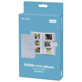 Фотоальбомы - Fujifilm Instax album Mini 12, white 70100157191 - быстрый заказ от производителя