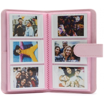 Фотоальбомы - Fujifilm Instax album Mini 12, pink 70100157189 - купить сегодня в магазине и с доставкой