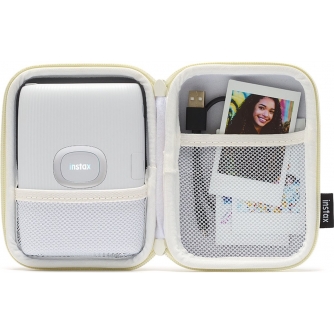 Printers and accessories - Fujifilm case Instax Mini Link, clay white 70100154005 - buy today in store and with delivery