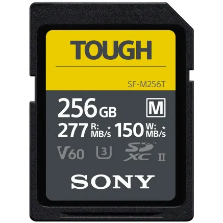 Sony memory card SDXC 256GB M Tough UHS-II C10 U3 V60 SFM256T.SYM