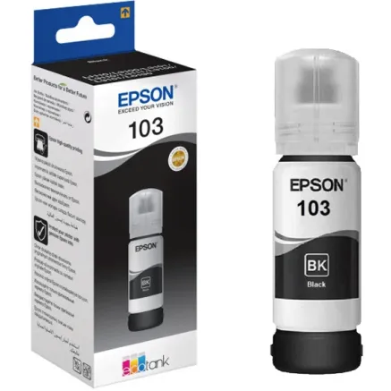 Epson ink 103 EcoTank, black C13T00S14A