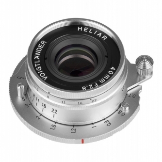 Объектив Voigtlander Heliar 40 mm f/2.8 для Leica M - серебристый